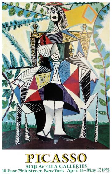 Woman in Garden, 1938 by Pablo Picasso