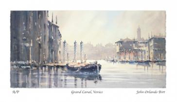 Grand Canal, Venice by John Orlando - Birt