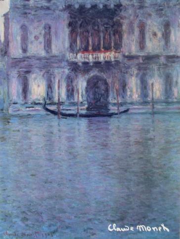 Palazzo Contarini, 1908 by Claude Monet