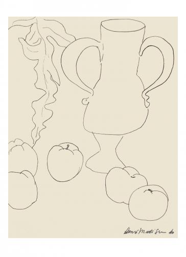 Nature morte. La cruche et les pommes, 1940 by Henri Matisse