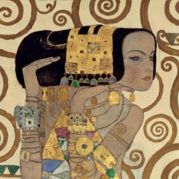 Expectation (detail) by Gustav Klimt