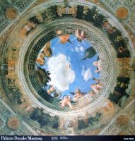 Ceiling of the Camera Picta (Oculus)  by Andrea Mantegna