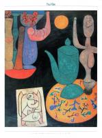 Ohne Titel (Letztes Stilleben - Komposition auf Schwarzen Grund), 1940 by Paul Klee