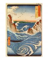 Awa Province Naruto Rapids by Utagawa Hiroshige