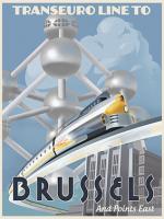 Vintage, Train, Transeuro Line to Brussels