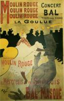 Moulin Rouge by Henri-Marie-Raymond de Toulouse-Lautrec