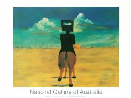Ned Kelly, 1946 by Sidney Nolan