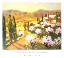 On the Way to Todi by Evelyne Boren