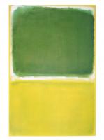 Untitled,1950 (Green, White and Yellow on Yellow) by Mark Rothko
