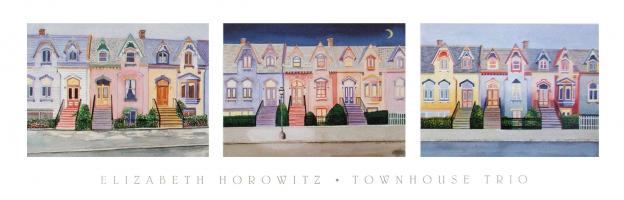 Townhouse Trio by Elizabeth Horowitz