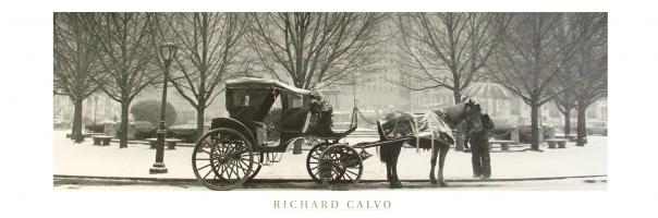 Hansom Cab by Richard Calvo
