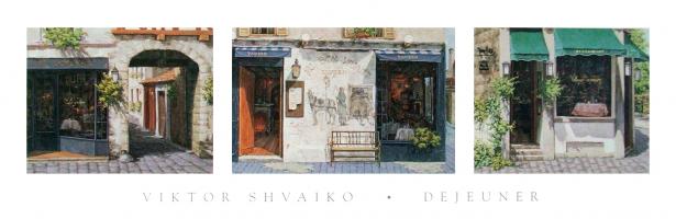 Paris Rendezvous, Bon Vivant Tavern, Village Corner by Viktor Shvaiko