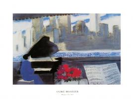 Musique a New York by Andre Brasilier