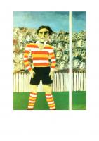 Footballer, 1946 by Sidney Nolan
