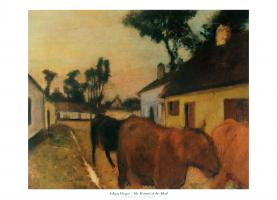 The Return of the Herd by Edgar Degas