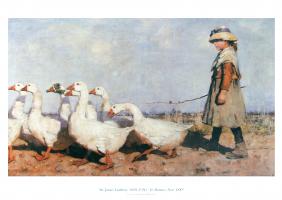 To Pastures New, 1883 by Sir James Guthrie