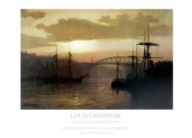 Sunderland Harbour, 1899 by Louis Grimshaw