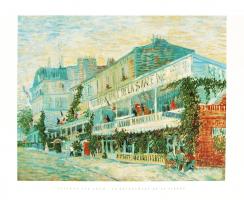 Le Restaurant de la Sirene by Vincent Van Gogh