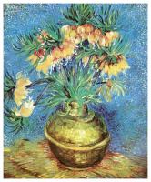 Fritillaries in a Copper Vase, 1886 by Vincent Van Gogh